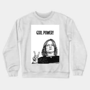 Daisy Steiner, Spaced, Girl Power. Crewneck Sweatshirt